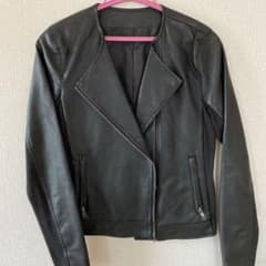 ライダースジャケット レディース 黒のサムネイル
