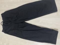 UNIQLO メンズ ワイドパンツ ブラック Sサイズのサムネイル