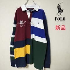 新品！Polo Ralph Lauren パッチワークラガーシャツ 坂東龍汰着用 新品！Polo Ralph Lauren パッチワークラガーシャツ 坂東龍汰