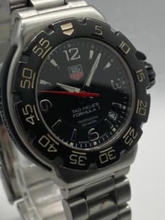 稼働品 タグホイヤー フォーミュラ1 WAC1210.BA0851 黒文字盤のサムネイル