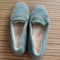 新品未使用 36 フラットシューズ 5G刺繍付きのサムネイル