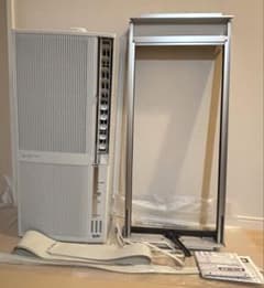 工事不要 コロナ 窓用ルームエアコン 冷暖房兼用 即購入OK - メルカリ