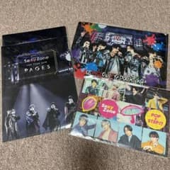 新品　Sexy Zone クリアファイル&シールのサムネイル