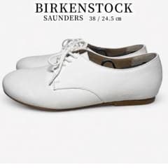 美品 BIRKENSTOCK SAUNDERS レースアップ 本革38 美品 BIRKENSTOCK SAUNDERS レースアップ 本革38 - メルカリ