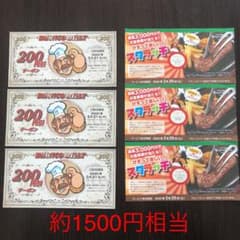 ブロンコビリー  割引クーポン 200円引きのサムネイル