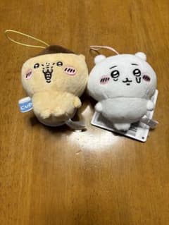 ちいかわ 栗まんじゅうマスコット ぬいぐるみセット 未使用タグ付きのサムネイル