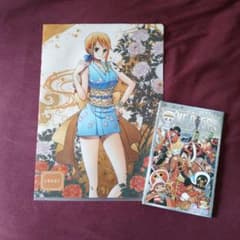 ONE PIECE 映画 入場者特典 ナミ クリアファイル ＆ 千z巻 - メルカリ