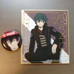 ワールドトリガー 太刀川慶 缶バッジ＋ミニ色紙セット - メルカリ