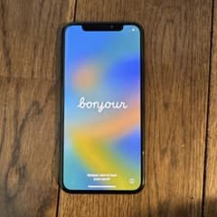 Apple iPhone X 256G ※背面のガラス割れ有りますのサムネイル
