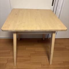 IKEA ダイニングテーブル ノッルオール　74×74cm IKEA ダイニングテーブル ノッルオール 74×74cm - メルカリ