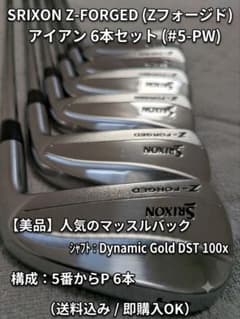 ​【極美品】スリクソン Z-FORGED アイアン 6本セット 希少X100 極美品】スリクソン Z-FORGED アイアン 6本セット 希少X100 - メルカリ