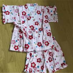 ☆アニー様専用☆キッズ 甚平 女の子 100のサムネイル