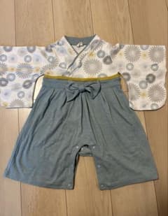 nikohug ベビー袴 ロンパース 80cmのサムネイル