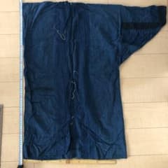 古布　羽織りほどき　藍染　襤褸のサムネイル