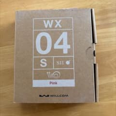 WILLCOM WX04S ピンク PHS本体のサムネイル