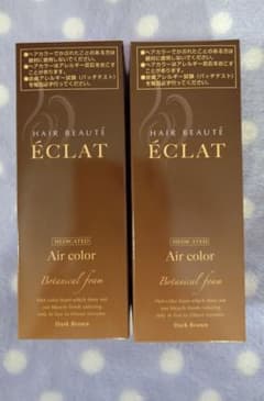 ヘアボーテ エクラ ボタニカル エアカラーフォーム ダークブラウンのサムネイル