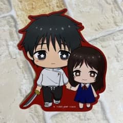 극장판 주술회전 0 다이컷 스티커 을골 우타&오리모토 리카