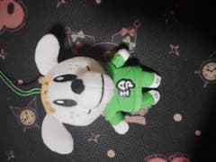 ぬいぐるみ マスコット 犬 緑パーカー佐野れおのサムネイル