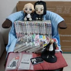 도쿄 卍 리벤져즈 전권 세트 봉제 인형 피규어 포함