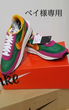 Nike Sacai LDWaffle　ナイキ　サカイ　ワッフル　グリーンのサムネイル