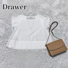 Drawer】ドゥロワー コットン ブラウス ホワイト サイズ36 - メルカリ