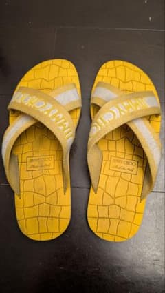 JIMMY CHOO サンダル イエロー クロコ型押しのサムネイル