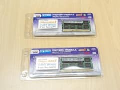 CFD PANRAM DDR3 ノートPC用メモリ 8GB 2枚セットのサムネイル