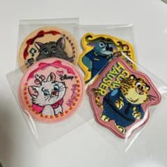 ディズニー　刺繍ステッカー4枚セットのサムネイル