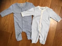プチバトー ロンパース 肌着セットのサムネイル