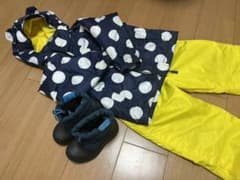 子供　キッズ　スキーウェア　90cm ブーツセットのサムネイル