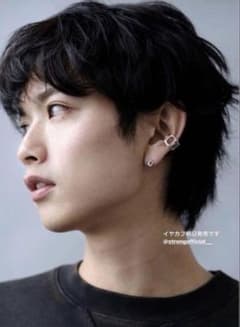 STRONG VEIN EARCUFF SILVER イヤーカフ Our