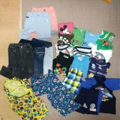 20点まとめ売り　キッズ服セット Tシャツ ハーフパンツ 95cm~のサムネイル