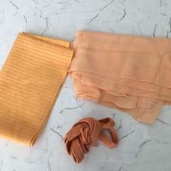 帯揚げ　帯締め　オレンジのサムネイル