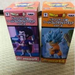 ドラゴンボール超 ワールドコレクタブルフィギュア vol2サタンvol3孫悟空のサムネイル