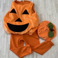 ハロウィン　かぼちゃ　コスプレセットのサムネイル