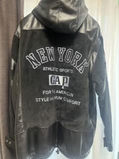 超希少‼️80s 90s OLD GAP ギャップ　レザー　ジャケット　スウェードのサムネイル