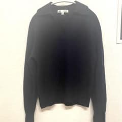 ユニクロ× COMPTOIR DES COTONNIERS ネイビー ニットMのサムネイル