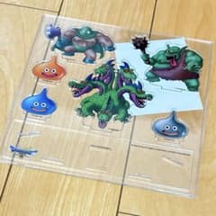 新品 ドラゴンクエストIII 購入特典　スライムと強敵たち アクリルスタンド
