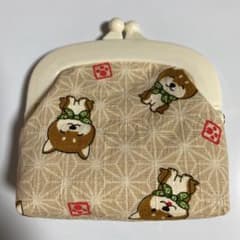 ハンドメイド　がま口　ポーチ　小物入れのサムネイル