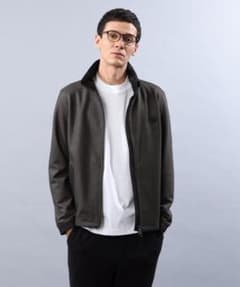 極美品/L✨ タケオキクチ ダウンファブリック スタンドカラーブルゾン 