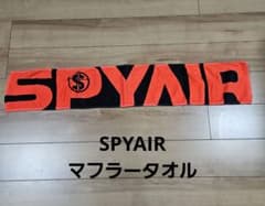 SPYAIR マフラータオル 赤/黒 - メルカリ