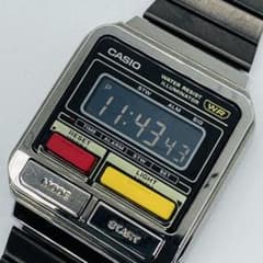 CASIO A120WE チープカシオ ガンメタリック【反転液晶】 - メルカリ