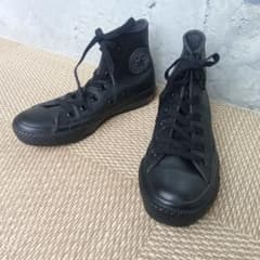 【美品】コンバース オールスター ハイカット 22cm 黒
