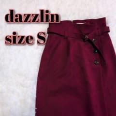 dazzlin ダズリン ロングスカート ボルドー Sのサムネイル