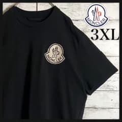 QRコード確認済み】モンクレール 半袖 Tシャツ ゴシックロゴ 希少XXXL