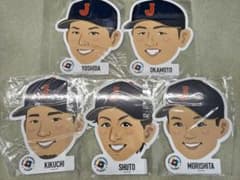 WBC2026 ガチャ　　スーパーレアBIG顔パネル5枚セット WBC2026 ガチャ スーパーレアBIG顔パネル5枚セット - メルカリ