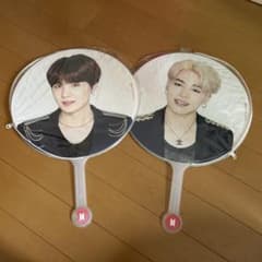BTS 公式うちわ SUGA JIMINのサムネイル