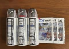 超ヌルテカ撥水コーティング剤 アルティメットワンplatinum3+クロス3