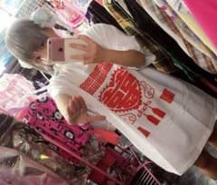 2.X次元Tシャツ(ホワイト×レッド)のサムネイル