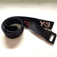 Y-3 ワイスリー ヨウジヤマモト ロゴ ベルト 黒 ブラック M - メルカリ